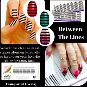 CS Retired Transparent Nail Art wraps